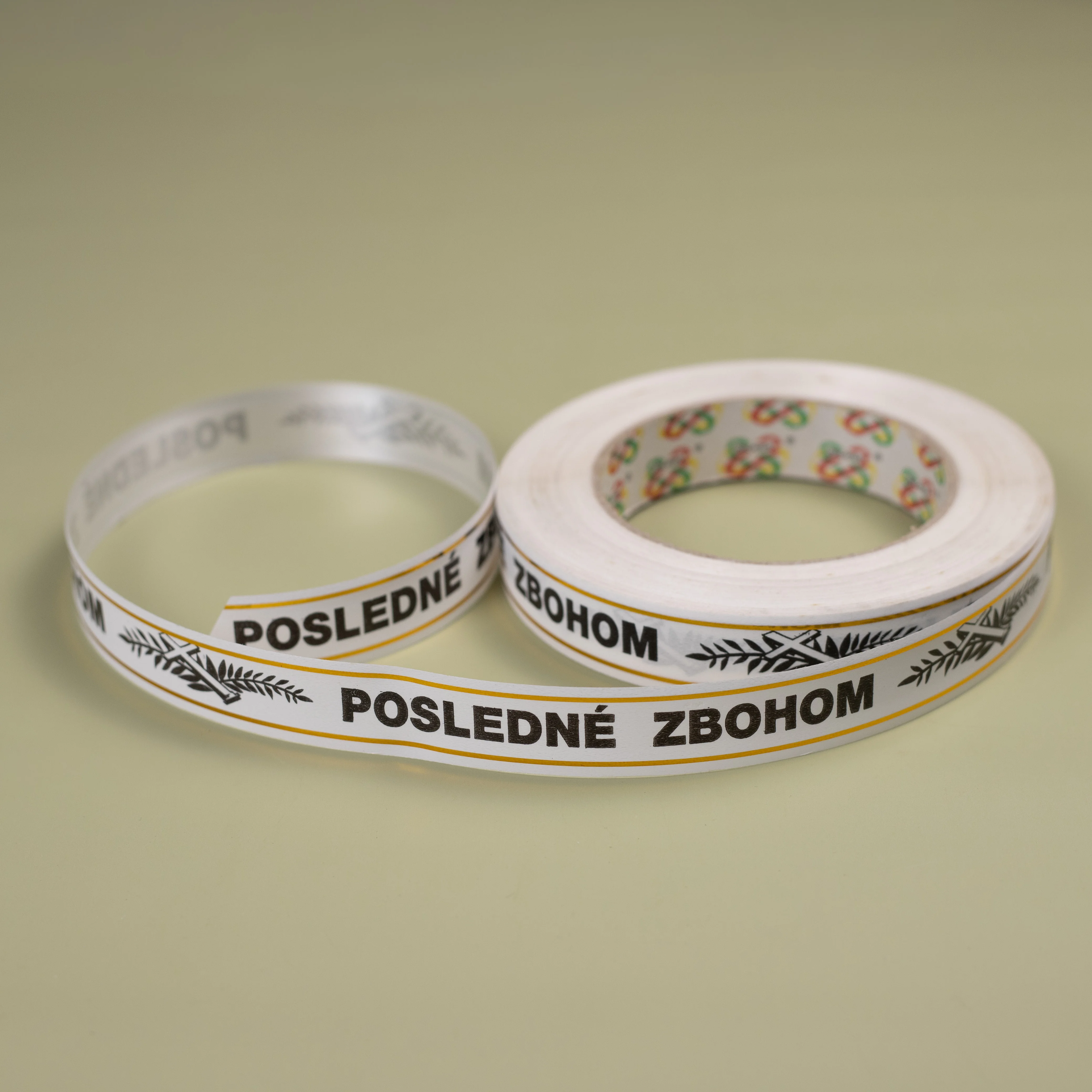 Smútočná stuha Posledné zbohom